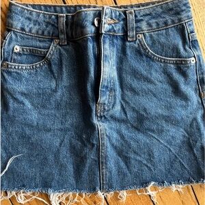 Topshop Denim Skirt
